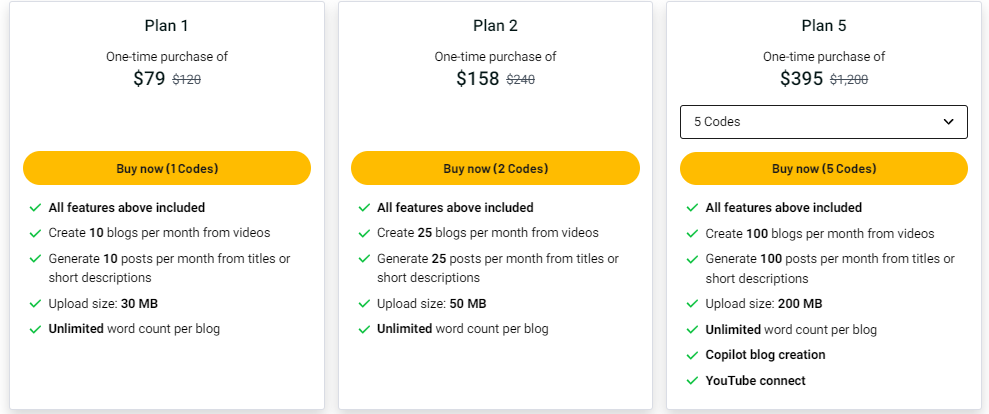 Blogify lifetime deal [$79]