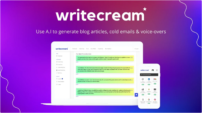 Writecream Lifetime Deal [$59] - Best Ai Content Writer