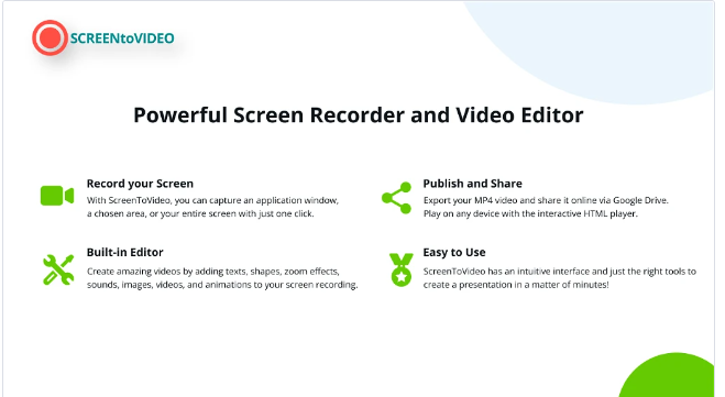 ScreenToVideo Lifetime Deal [$59] - ScreenToVideo Recorder review