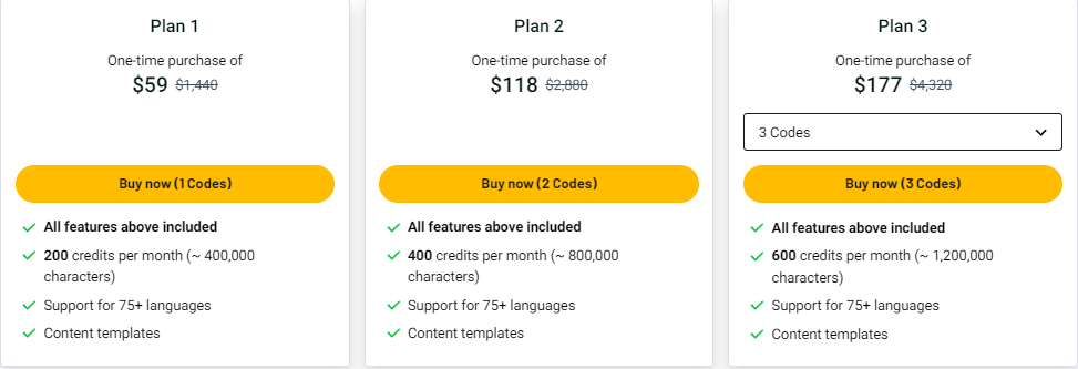 Writecream Lifetime Deal [$59] - Best Ai Content Writer