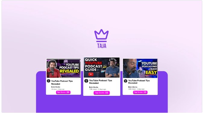 Taja AI Review - Best For YouTube Content Creators