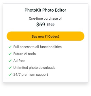 PhotoKit Lifetime Deal[$69]