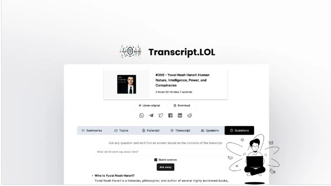 Transcript.LOL Review