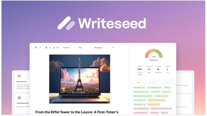 Writeseed Review - AI Content Writter